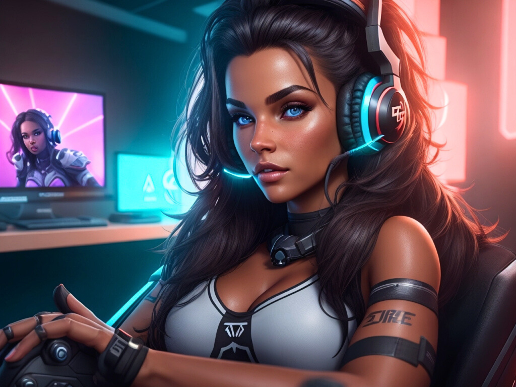 패치 업데이트 노트와 메타 흐름 그래프를 함께 표현한 일러스트